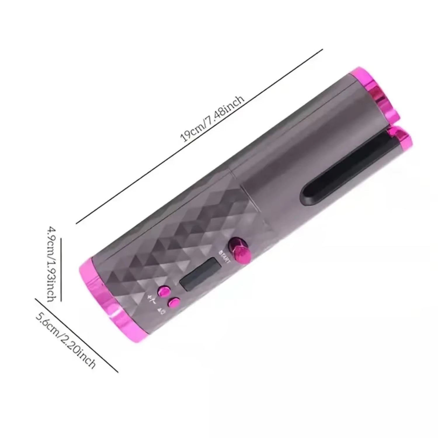 Rechargeable Automatic Hair Curler Portable LCD Display Ceramic Curler-Supplies for Hairdressing Hair Brush Set Barber Pencil